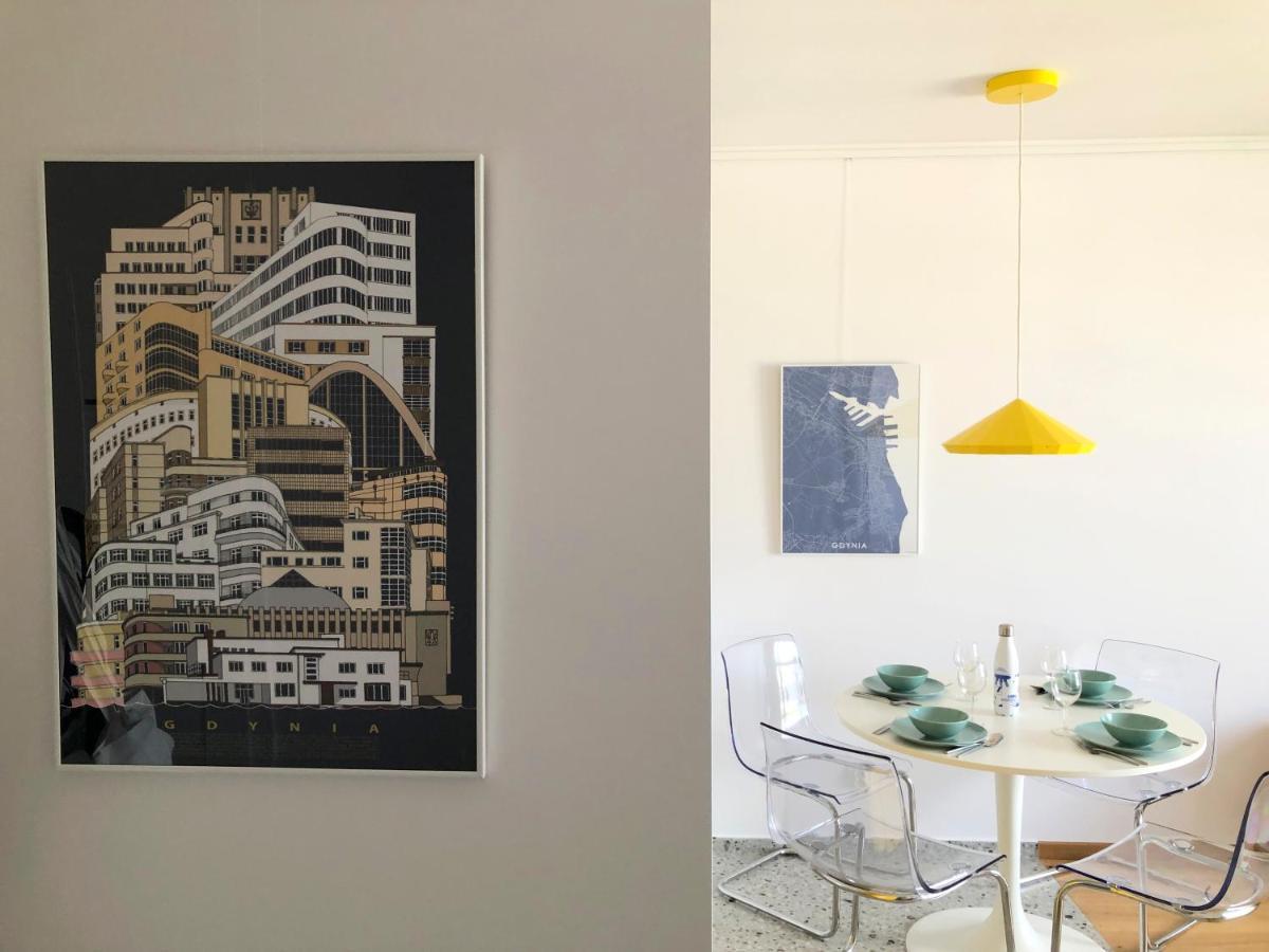Tlusta Mewa Sea View Apartment Гдиня Екстериор снимка